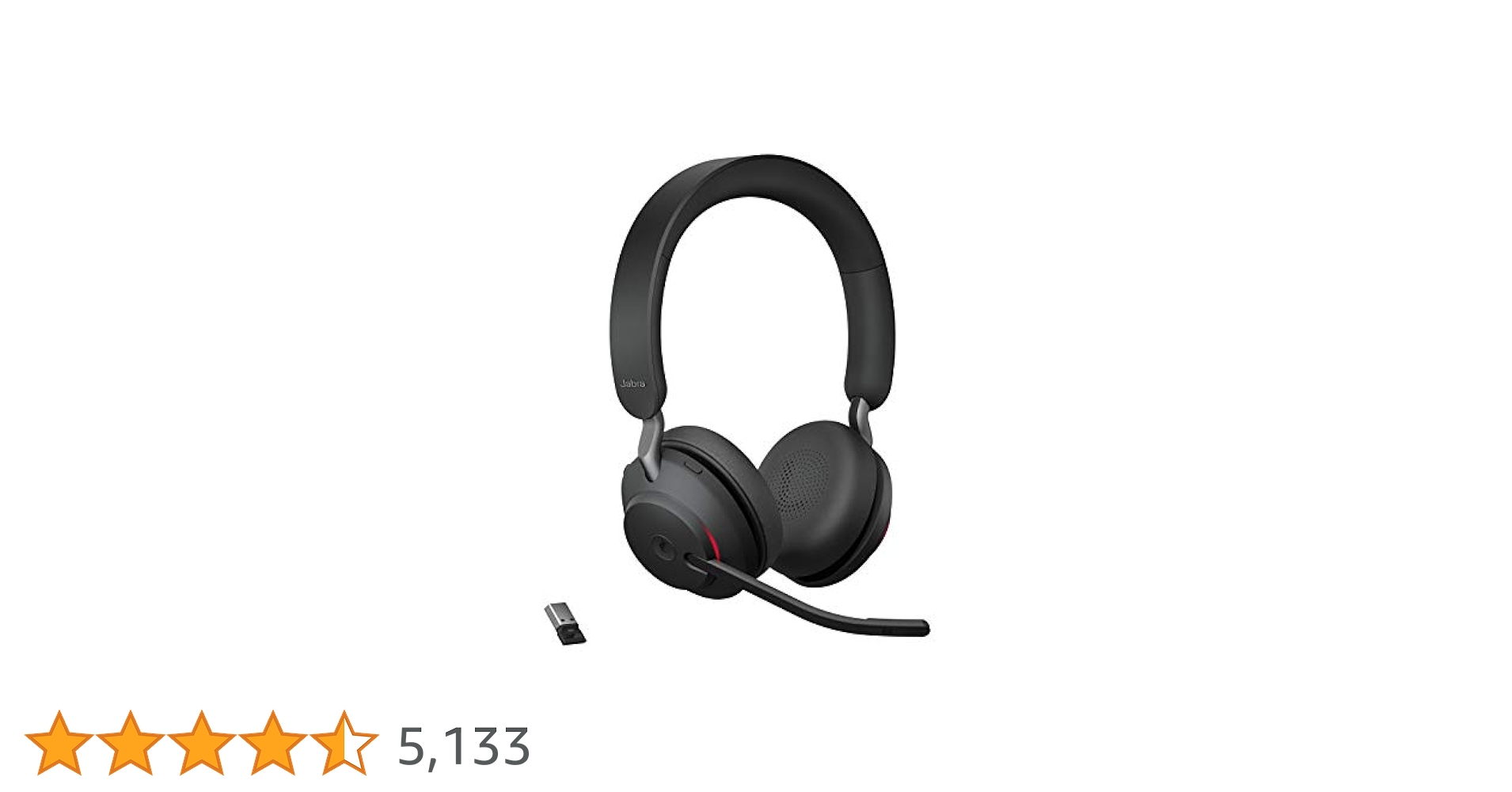 Amazon.co.jp: Jabra Evolve2 65 MS Stereo ヘッドセット マイク